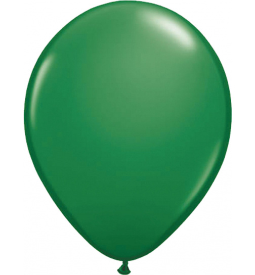 Dunkelgrüner Ballon 30cm - 100 Stück