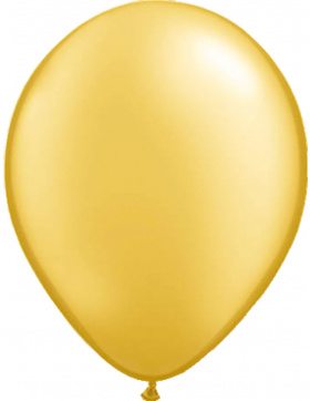 Goldener Ballon Metallic 30cm - 100 Stück