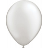Silberner Ballon Metallic 30cm - 100 Stück
