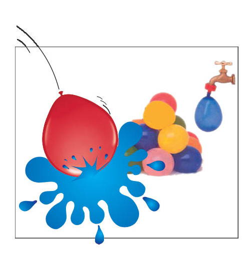 Wasserballons / Wasserbomben - 50 Stück