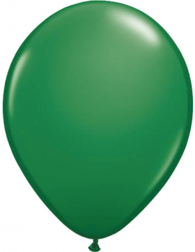 Dunkelgrüner Ballon 30cm - 10 Stück