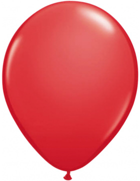 Rote Ballons 30cm - 10 Stück