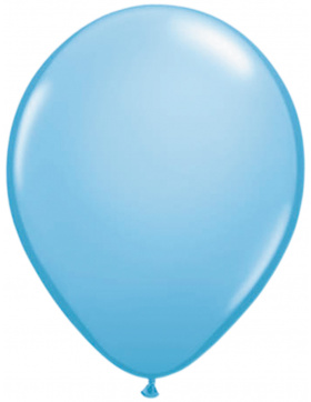 Hellblaue Ballons 30cm - 10 Stück