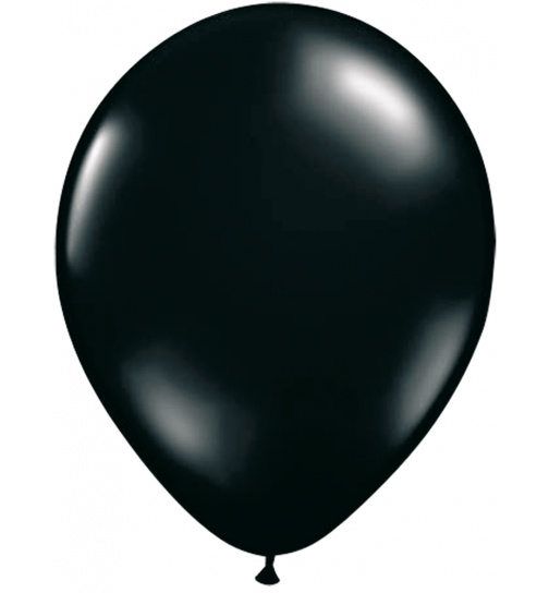 Schwarzer Ballon 30 cm - 10 Stück