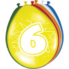 6. Geburtstag Ballons - 8 Stück