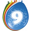 9. Geburtstag Ballons 30 cm - 8 Stück