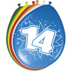 14. Geburtstag Ballons  30 cm - 8 Stück