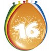 16. Geburtstag Ballons  30 cm - 8 Stück