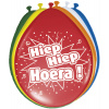 Hipp, hipp, hurra Geburtstagsballon - 8 Stück