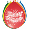 Geburtstagsballons Happy Birthday 30 cm - 8 Stück