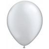 Silberner Ballon Metallic 30cm - 10 Stück