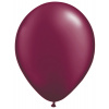 Burgundy weinrote Ballons Metallic - 10 Stück