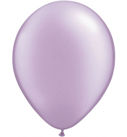 Lavendel-Lila Ballons Metallic - 10 Stück