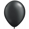 Schwarzer Ballon Metallic 30cm - 10 Stück