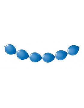 Girlande aus Ballons Blau - 3 Meter