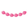 Girlande aus Ballons Rosa - 3 Meter