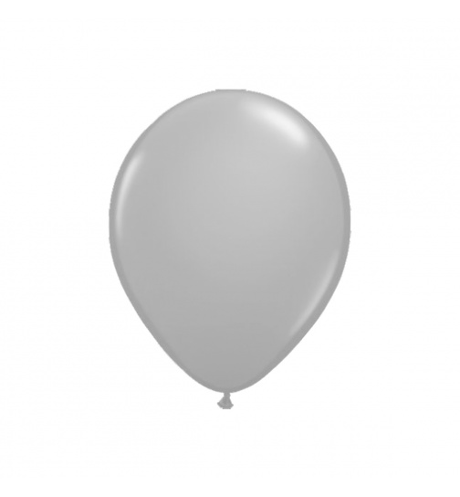 Ballons LED Silber - 5 Stück