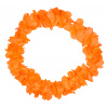 Blumenkette Hawaii Neonorange - 9,5 cm