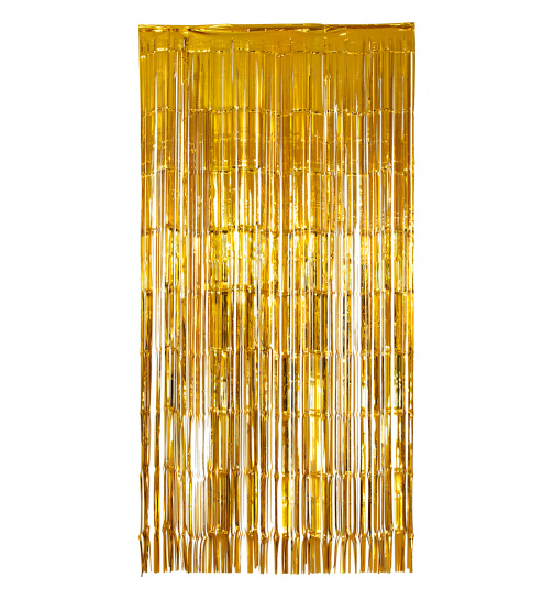 Türvorhang Folie Gold - 2x1 Meter