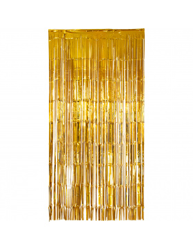 Türvorhang Folie Gold - 2x1 Meter