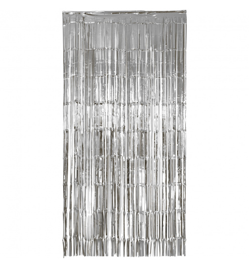 Türvorhang Folie Silver - 2x1 Meter