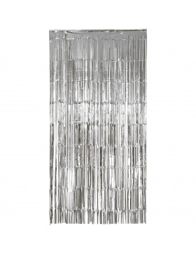 Türvorhang Folie Silver - 2x1 Meter