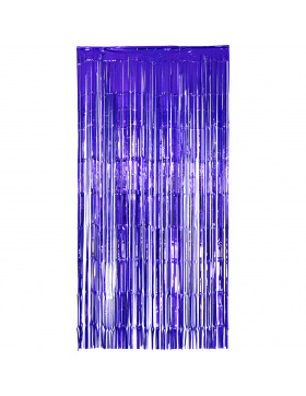Türvorhang Folie Blau - 2x1 m