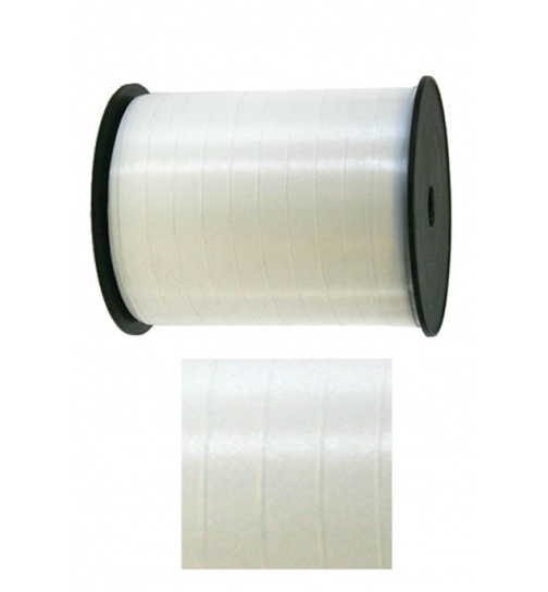 Weißes Geschenkband 5 mm - 500 Meter