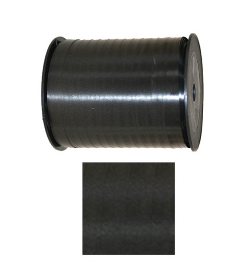 Schwarzes Geschenkband 10 mm - 250 Meter