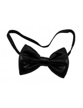 Fliege Schwarz Metallic