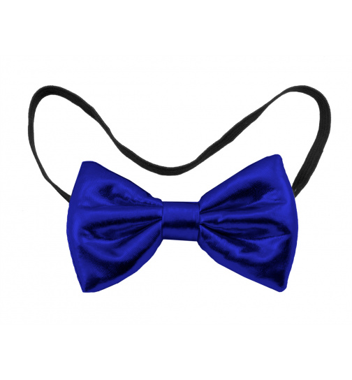 Fliege Blau Metallic