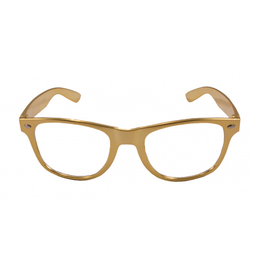 Brille Gold Metallic