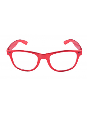 Brille Rot Metallic