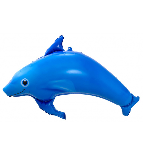 Folienballon Delfin - 99x70 cm