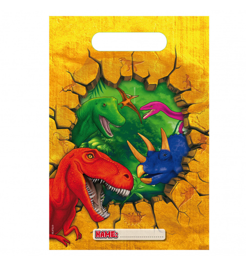 Dinosaurier kleine Tüten - 6 Stück