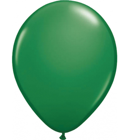 Dunkelgrüner Ballon 30cm - 50 Stück