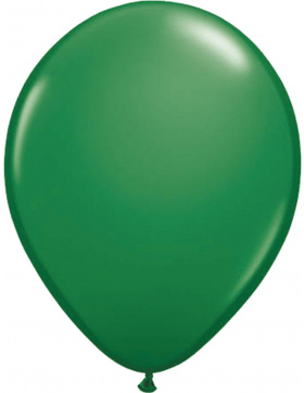 Dunkelgrüner Ballon 30cm - 50 Stück