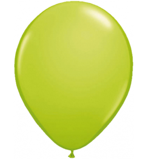 Apfelgrüner Ballon Metallic 30 cm - 50 Stück