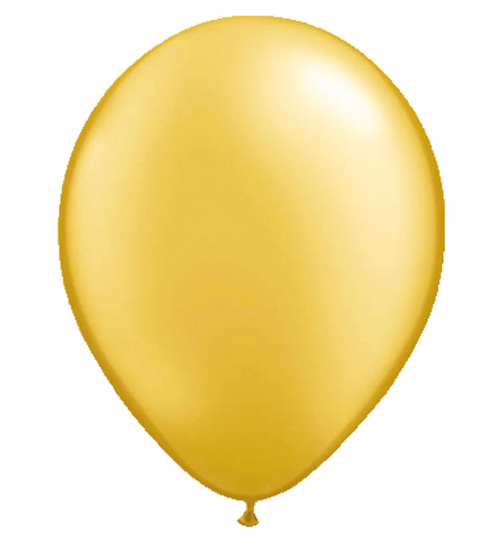 Goldener Ballon Metallic 30cm - 50 Stück