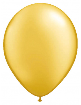Goldener Ballon Metallic 30cm - 50 Stück