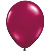 Burgundy weinrote Ballons Metallic - 50 Stück