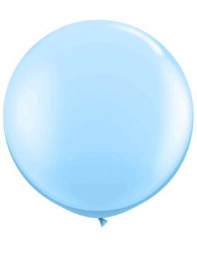 Hellblauer Ballon XL - 90 cm