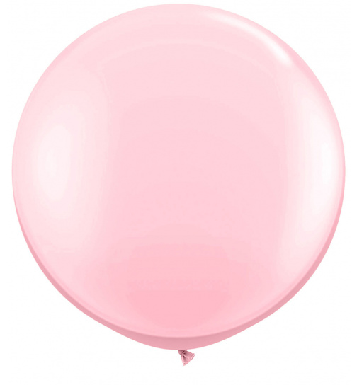 Rosafarbener Ballon XL - 90 cm