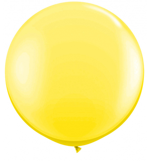 Gelber Ballon XL - 90 cm