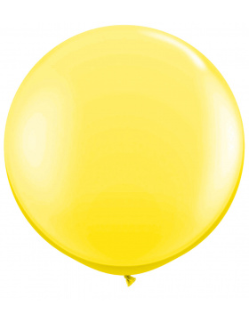 Gelber Ballon XL - 90 cm
