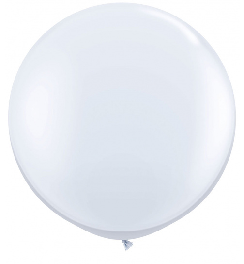 Weißer Ballon XL - 90 cm