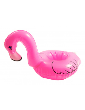 Getränkehalter schwimmender Flamingo zum Aufblasen -...