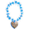 Blumenkette Hawaii Blau-Weiß Oktober Bierfest Lebkuchen