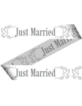Just Married Hochzeit Absperrband - 15 Meter
