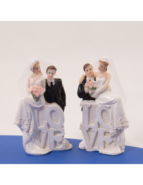 Hochzeitsfigur Liebespaar